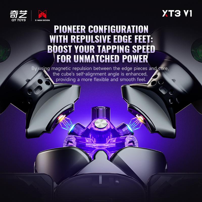 QiYi XMD XT3 V1 Маглев УФ 3x3x3 Кубик Рубика Профессиональный 3x3 Скоростной Пазл Детская Игрушка Cubo Magico Подарок