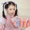 Children Hair Rope Butterfly Decor Telephone Coil Smooth Cartoon Design Reusable Ponytail Holder High Elasticity Girl Hair Band Hair Styling Tool