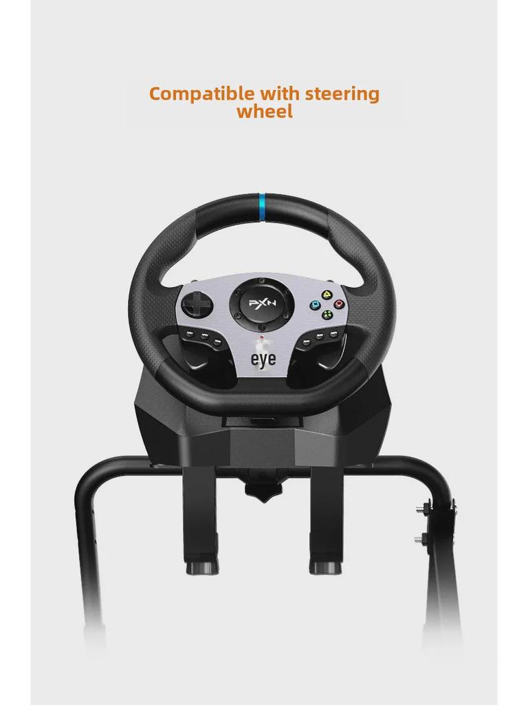 Laishida A9 Gaming Steering Wheel Stand for G27 G29 GT500 T300RS - Foldable Pedal Stand.