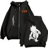 Anime Hunter X Hunter Gon Freecss Zipper Hoodie Men Women Cartoon Manga Zip Up Jacket Men's Cosplay Harajuku Zip Up Sweatshirt