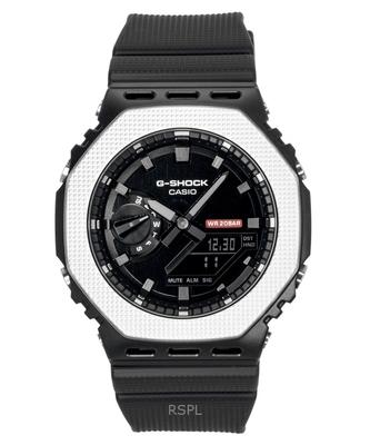 G-Shock G-Steel Аналогово-цифровые часы из биополимерной смолы, черный циферблат, кварцевые, GM-2100BM-1A, 200 м, мужские