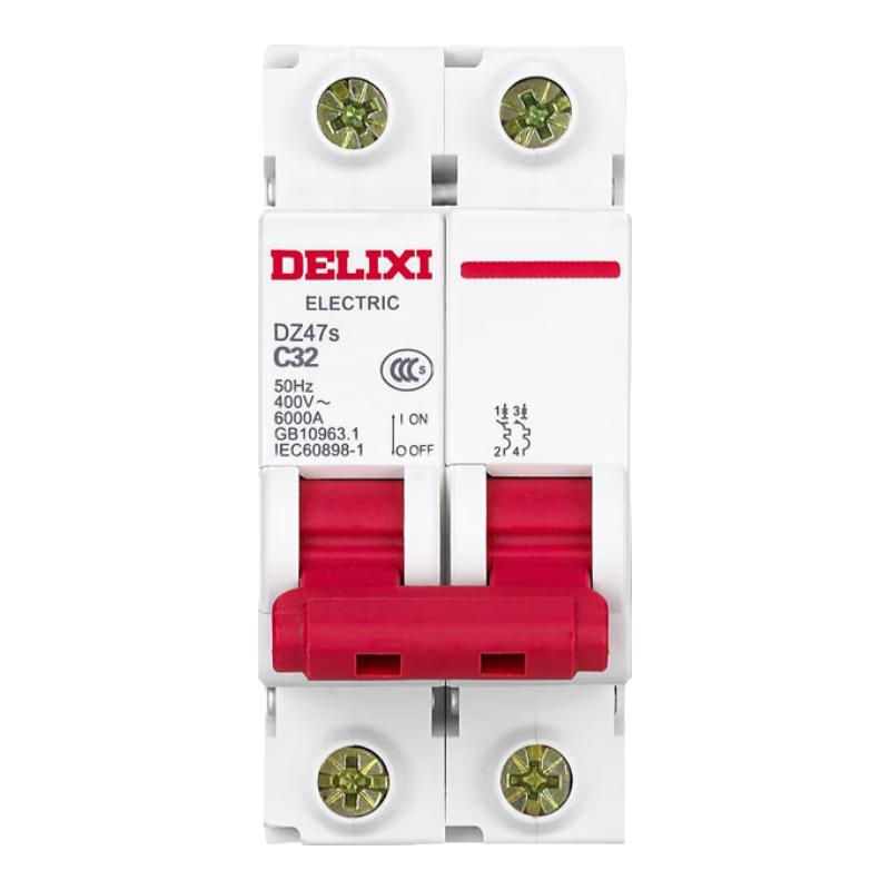 Delixi Electric Miniature Circuit Breaker DZ47s C-Type