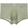 1996 Collection Letter Print Comfortable Low Rise Boxer Briefs Men Underwear Green NB4079-PDA