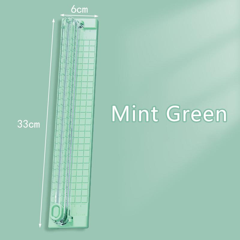 Portable A3 Paper Cutter Photo Cutter High Quality Durable Morandi Color Manual Cutting Tool Student School Office Supplies