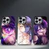 Чехол для телефона Аниме O-Oshi no Ko Для iPhone 17,16,15,14,13,12,11,Pro,Max,Plus,E,Air,Mini Черный ТПУ Чехол