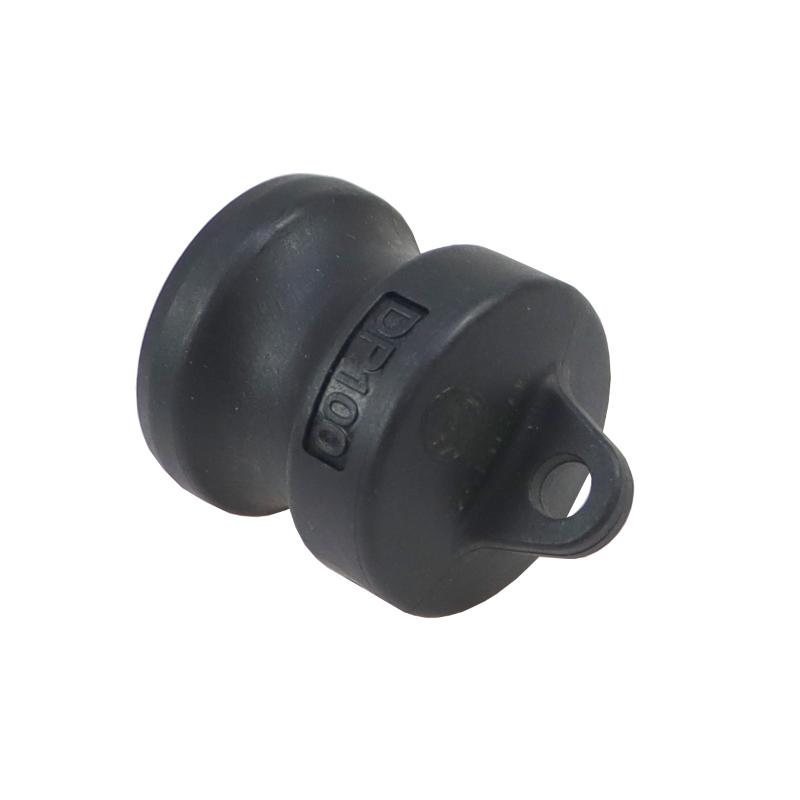 Camlock DP male connector cap 16bar polypropylene PP 1" x 25mm PZL HYDRAL