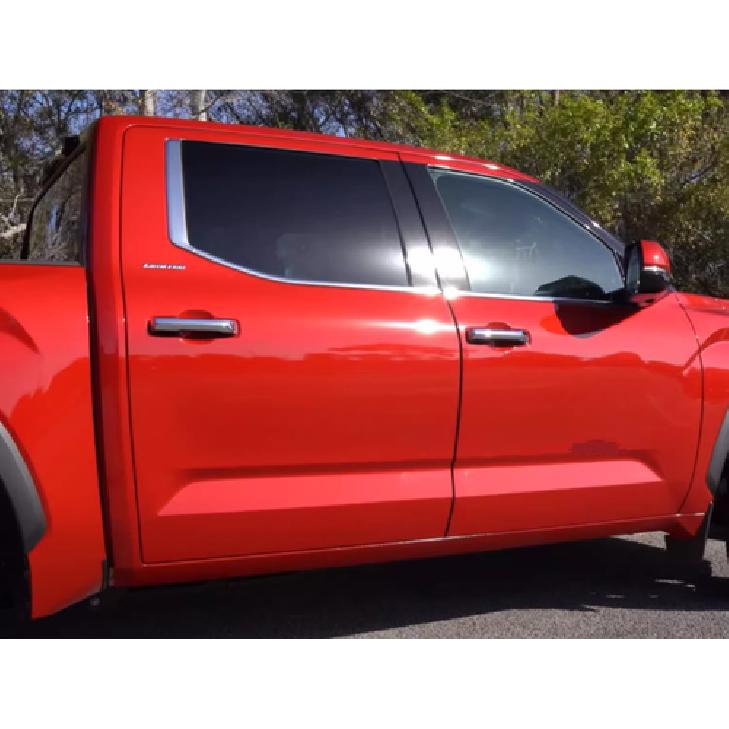 Chrome Door Handle Cover Molding Trim For Toyota Tacoma 2024