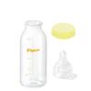 Breastfeeding Direct Attach Baby Bottle 200ml X 1 Direct Attach Nipple X 1 KR Cap X 1 + (High Flow) + (Yellow)