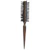 Boar Bristle Roll Brush with Gentle Stimulation That Suppresses Static Electricity and Prevents Damage To Wood-grained Hair.