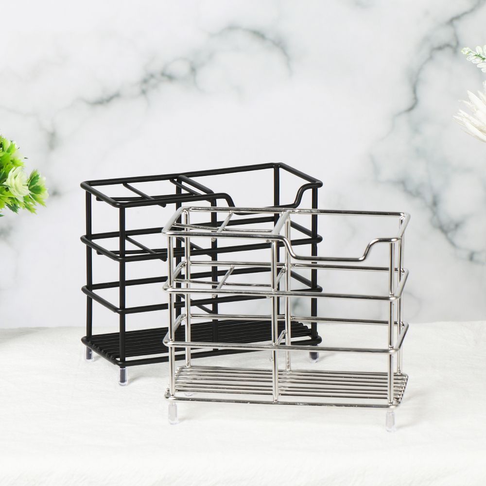 Arranged Space Saving Toothbrush Holder Vanity Countertops Storage Rack Kitchen Organizer Stand