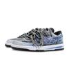 Nike Big Monster Lab, Hellfire Slip Resistant Abrasion Resistant Low top Skateboard Shoes Unisex Blue Black 355152-016(Team445-)