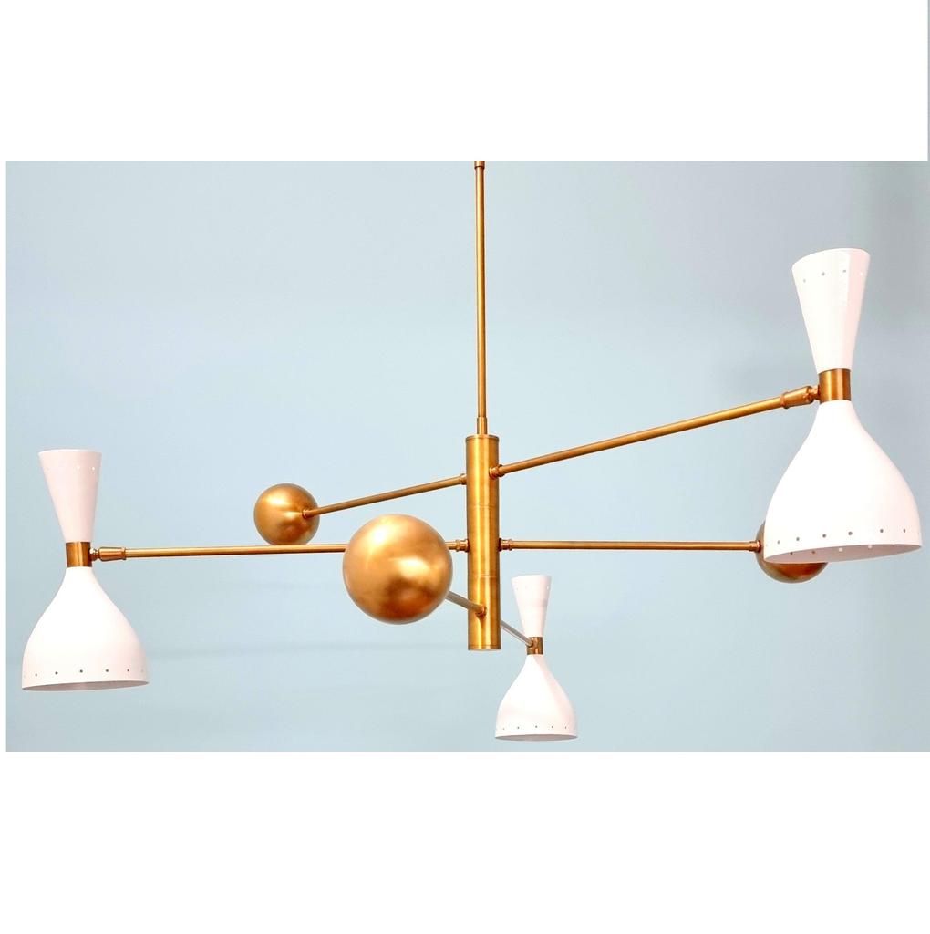 Современные абажуры Лампа Вращающиеся сбалансированные рычаги Stilnovo Design Подвесной светильник Премиум-абажуры Спутник Люстра Крепление для всех типов потолков