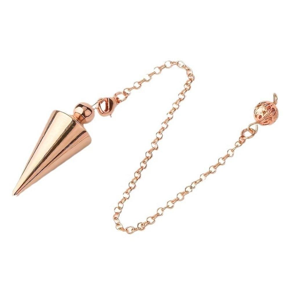 Energy Witch Spiritual Pendulos Pointed Meditation Cone Metal Pendulum Isis Pendulum Women