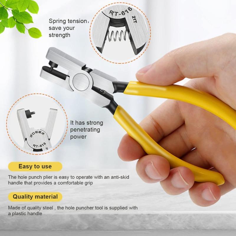 Кожаный ремешок для часов, дырокол, плоскогубцы, бытовые плоскогубцы для кожевенного дела, дырокол, вращающаяся швейная машина, инструмент для заклепок