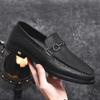 Men Casual Shoes Size 37-45 Men Loafers Genuine Leather Comfortable Mens Dress Shoes Formal Shoes For Men Luxury Loafers Man