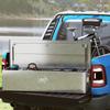 Sturdy Aluminum Storage Box with Side Handles, Lock and Keys, Tool Box, 99 x 33 x 25.5 cm