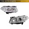 For Megane Mk2 II 2006-2008 OE 7701064020 7701063218 Headlight Right and Left 2 Pcs. Silver Interior Color High Quality Reasonable Price