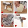 Stainless Steel With 5 Pressing Moulds Multifunctional Fruits Juicer Press Pasta Machine Manual Noodle Maker Making Spaghetti