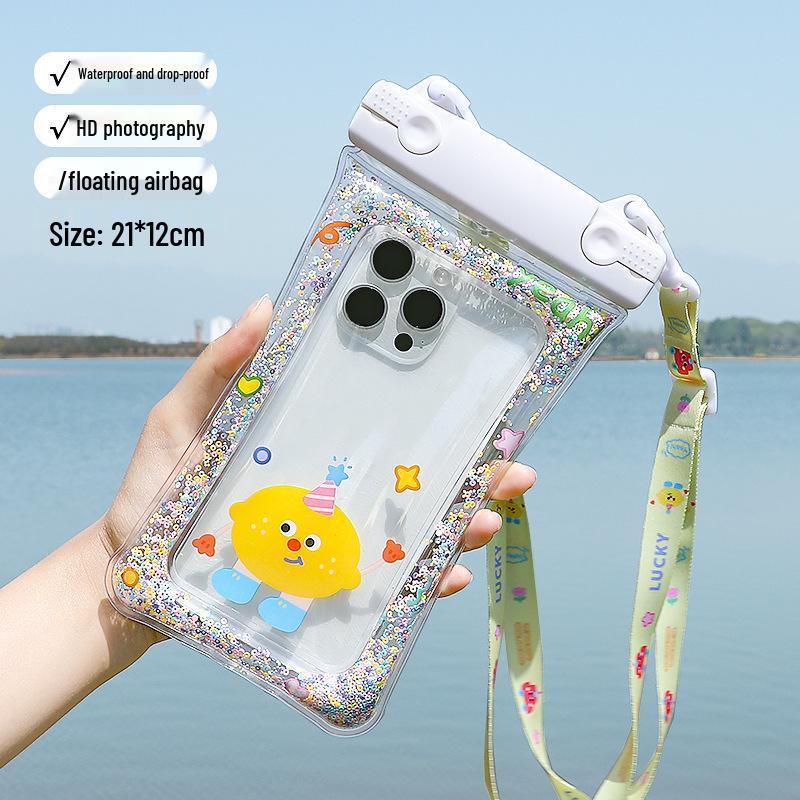 Универсальный водонепроницаемый чехол для телефона для рафтинга и дайвинга с доступом к сенсорному экрану - Идеально подходит для курьеров на вынос