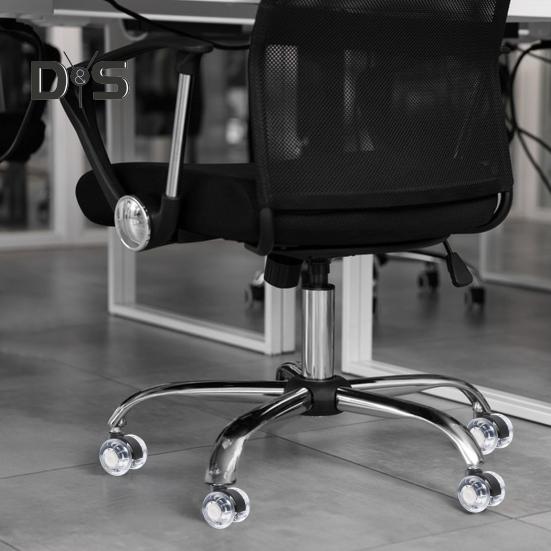 Колеса для офисного кресла Грузоподъемность 50 кг Простая установка Универсальная мебель Ролики для стульев Бесшумные запасные части для колес