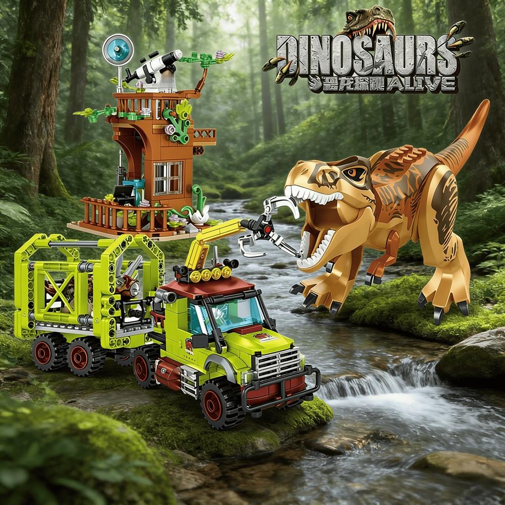 Top-Grade 327Pcs Top-Grade Jurassic Superior-Grade Dinosaur Top-Grade Escape Premium-Quality From Superior-Grade Ocean Premium-Quality Construction