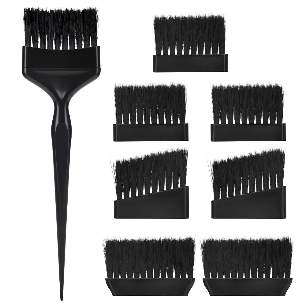 1Set Easy Clean Hair Dye Brushes Replacement Set Hairdressing Tinting Coloring Tools Barber