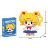 Cartoon Figurine Micro Bricks: Educational Toy for Kids