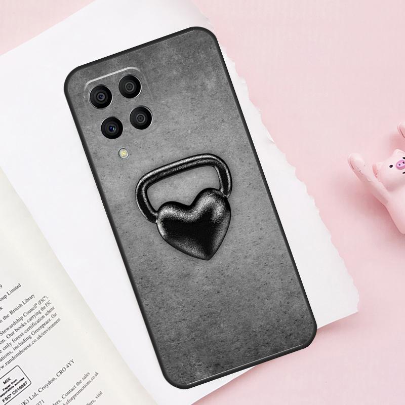 Фитнес-кейс для бодибилдинга и тренажерного зала для Samsung Galaxy M52 M32 M12 M13 M53 M51 M31 M11 M14 M34 M54 M16 M36 M56 M15 M35 M55