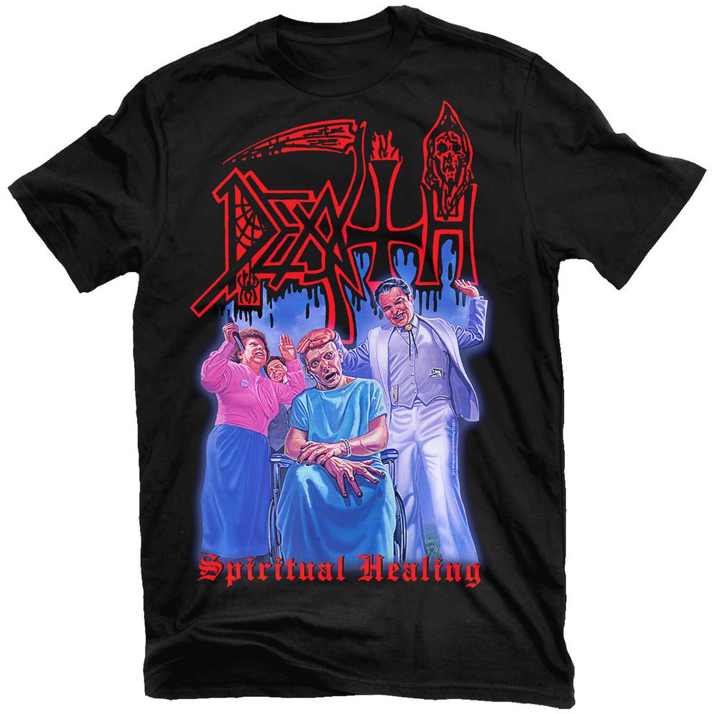 Spiritual Healing Album T Shirt Death bAND T-shirt Cotton All Size S-4XL YA13 Unisex T-Shirt