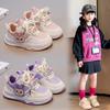 Девочки мультяшные универсальные спортивные туфли 2025 лето новая обувь для детей среднего и старшего возраста, удобная и дышащая, повседневная модная обувь для девочек