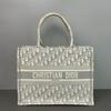 [Б/У] Сумка-тоут Book Tote Medium Белый холст Monogram Сумка через плечо - Очень хорошее состояние #14JT4N9