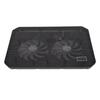 Laptop Cooling Pad Dual Fans Ergonomic Angle Fast Heat Dissipation USB Port Silent Laptop Cooler