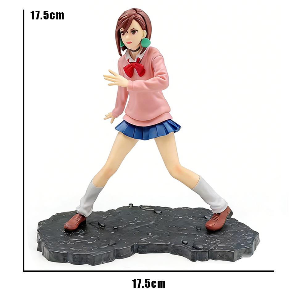 - Новинка Аниме Фигурка Dandadan Аясе Момо ПВХ Модель Игрушка Настольное Маленькое Украшение Детский День Рождения Рождественский Подарок