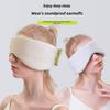 Dual-Sensing Temperature Eye Mask: Noise-Reducing Light Shield for Sleep, Office, Travel, and Breaks.
