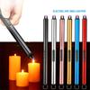 Электрические дуговые зажигалки Металлическая кухонная зажигалка Газовая плита Ветрозащитная зажигалка Свеча Уличная USB перезаряжаемая плазменная электронная зажигалка