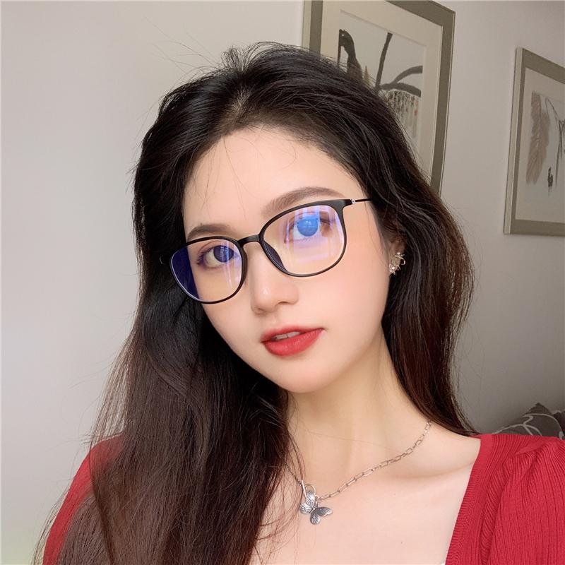 Ультралегкие Очки для Миопии из TR90 Ретро Овальная Рама для Женщин Мужчин Диоптрии от -0.5 до -6 Очки для Близоруких