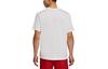 Nike T Shirts Men's White Crew Neck Moderate Straight Fit CZ9830-100