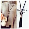 New Arrival Female Pendant Necklace Tassel Long Winter Sweater Chain Necklace Women Necklaces