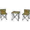 Coleman 2000038841 [компактный набор стол и стулья оливковый]