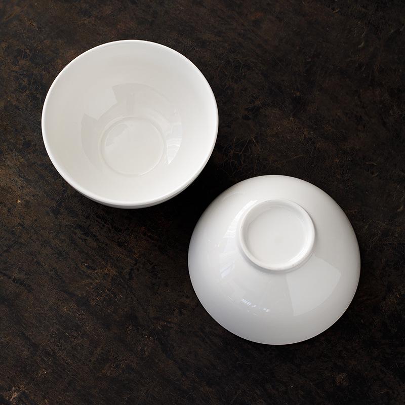 6,2-дюймовая суповая миска для лапши из белого фарфора цвета риса, 750 мл - Идеально подходит для салатов, десертов и небольших блюд с лапшой