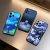 D-Dandys W-World A-Astro Мягкий Силиконовый Черный Чехол, Чехол для Телефона Для iPhone 17,16,15,14,13,12,11 Plus,Pro Max,XS