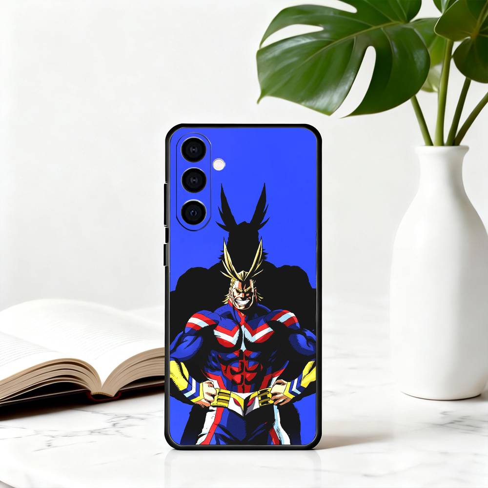 A-All M-Might T-Toshinori Y-Yagi-AMTY Phone Case For Samsung Galaxy A73,A72,A71,A70,A53,A52,A51,Others Soft Black Cover