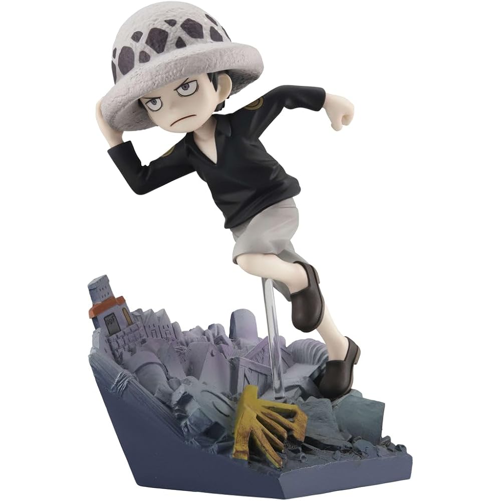 Г.Э.М.. Серия One Piece Трафальгар Ло БЕГИ!БЕГАТЬ!БЕГАТЬ! приблизительно. 120-мм окрашенная ПВХ фигурка персонажа
