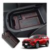 Console Box for Toyota RAV4 50 Series RAV4 Center Console Tray Interior Parts Accessory Tray with Rubber Mat Specially Designed for This Vehicle