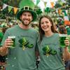 Green Leprechaun Hat St. Patrick's Day Shirt, Comfort Colors Unisex Tee
