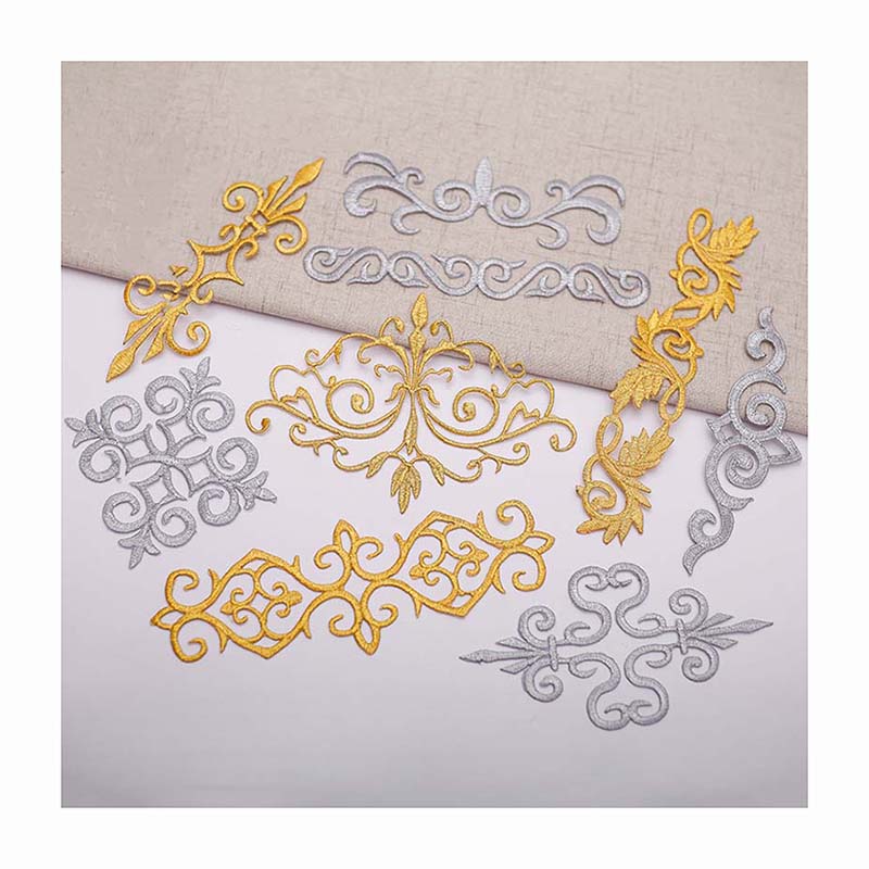 Diy Garment Decorative Hotfix Accessories Patch Sticker Embroidery Costume Dress Bag Hat Edge Embellished Iron-on Applique Patch