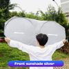 Автомобильный солнцезащитный козырек на лобовое стекло Sun Shade Visor Windscreen Складной Для Mercedes Benz AMG A B C E G CLA W211 W203 W204
