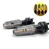 Для Honda TITAN150 TITAN2000 CB250LED 2 шт. мотоциклетные указатели поворота 12 светодиодов индикатор потока воды стрелки мигающие лампы
