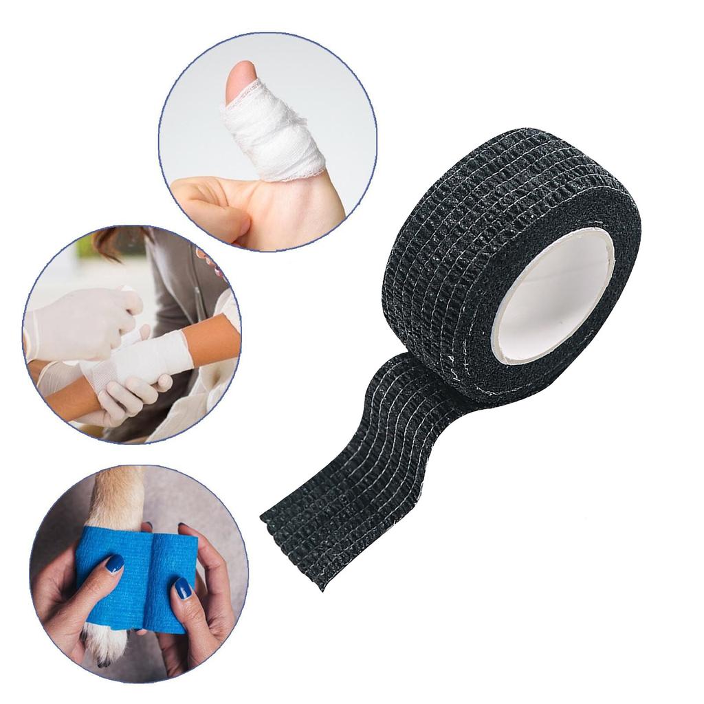 Elastic Bandages Self Adhesive Bandage Non Woven Sports Bandage Tape2.5cm X 4.5m