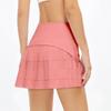 Women's Summer Pleated Tennis Skirt - Sports, Golf, Yoga, Running 2-in-1 Skirt and Shorts